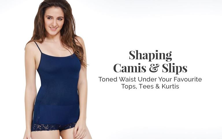 Slechthorend kijken verschil Cami Shaper - Buy Women's Body Shaping Camisoles Online | Zivame