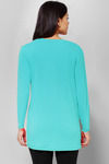Zivame Made For Moms Maternity And Nursing Shrug With Attached Slip-Blue — thumbnail 2