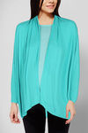 Zivame Made For Moms Maternity And Nursing Shrug With Attached Slip-Blue — thumbnail 3