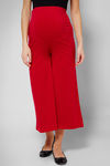 Zivame Made For Moms Belly Covering Maternity Palazzo Pants-Crimson — thumbnail 4
