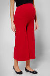 Zivame Made For Moms Belly Covering Maternity Palazzo Pants-Crimson — thumbnail 5