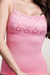 Zivame Medium Control Shaping Camisole-Pink — thumbnail 3