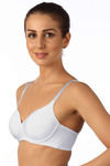 Triumph High Definition Padded Non Wired T-Shirt Bra-White — thumbnail 3