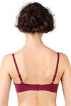 Triumph Silky Smooth Padded Magic Wired Bra-Red — thumbnail 2