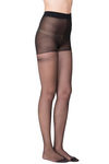 Zivame Anti Microbial Reinforced Toe Pantyhose with Opaque Hip- Black — thumbnail 2