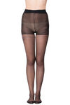 Zivame Anti Microbial Reinforced Toe Pantyhose with Opaque Hip- Black — thumbnail 4