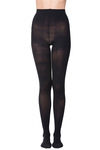Zivame Anti Microbial Opaque Shaping Pantyhose- Black — thumbnail 1