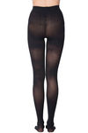 Zivame Anti Microbial Opaque Shaping Pantyhose- Black — thumbnail 3