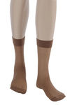 Zivame Sheer Knee Length Socks- Dark Brown — thumbnail 7