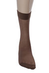 Zivame Sheer Knee Length Socks- Brown — thumbnail 5