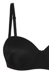 Triumph Pastel Punch Padded Underwired Strapless Bra-Black — thumbnail 3