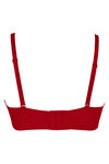 Triumph Pastel Punch Padded Underwired Strapless Bra-Red — thumbnail 2
