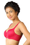 Triumph Padded Wired Full Coverage T-Shirt Bra - Red — thumbnail 2