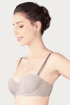 Triumph Invisibly Smooth Demi Cup Strapless Multiway Bra-Grey — thumbnail 2
