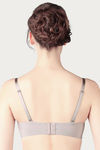 Triumph Invisibly Smooth Demi Cup Strapless Multiway Bra-Grey — thumbnail 3