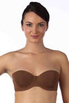 Triumph Smooth Demi Cup Strapless Wirefree Multiway Bra-Brown — thumbnail 4