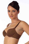 Triumph Smooth Padded Underwired Multiway Bra-Brown — thumbnail 3