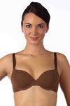 Triumph Smooth Padded Underwired Multiway Bra-Brown — thumbnail 4