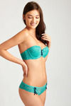Zivame All That Lace Low Rise Sheer Thong Panty-Blue — thumbnail 3