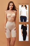 Zivame Body Sculpting Highwaist Thigh Shaper - Skin — thumbnail 3
