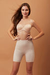 Zivame Body Sculpting Midwaist Thigh Shaper - Skin — thumbnail 5