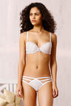 Zivame  Summer Bounty Low Rise Bikini Brief- White — thumbnail 1