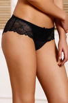 Zivame  Summer Bounty Medium Rise Bikini Brief- Black — thumbnail 3