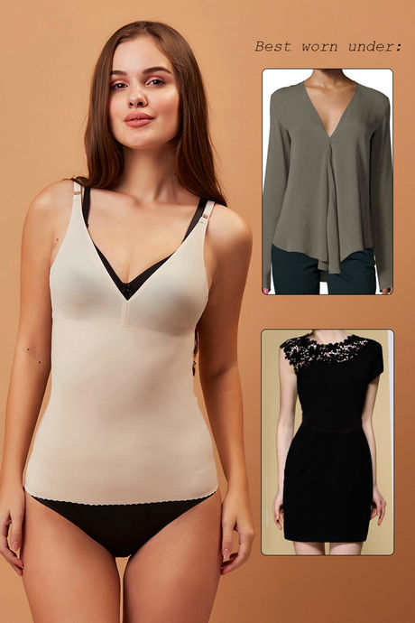 Zivame Body Sculpting Shaping Vest - Skin — image 3