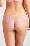 Zivame All That Lace Low Rise Sheer Cheeky Panty-Pink — thumbnail 3