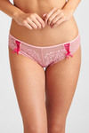 Zivame All That Lace Low Rise Sheer Cheeky Panty-Pink — thumbnail 4