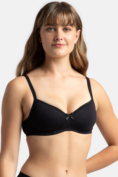 

Jockey Padded Wirefree Comfort Bra Black, Blacks