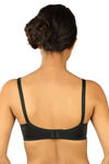Triumph Floral Luxe Non Padded Full Coverage Wirefree Bra-Black — thumbnail 3