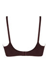 Triumph Midnight Magic Smooth Non Padded Wirefree Bra-Brown — thumbnail 2