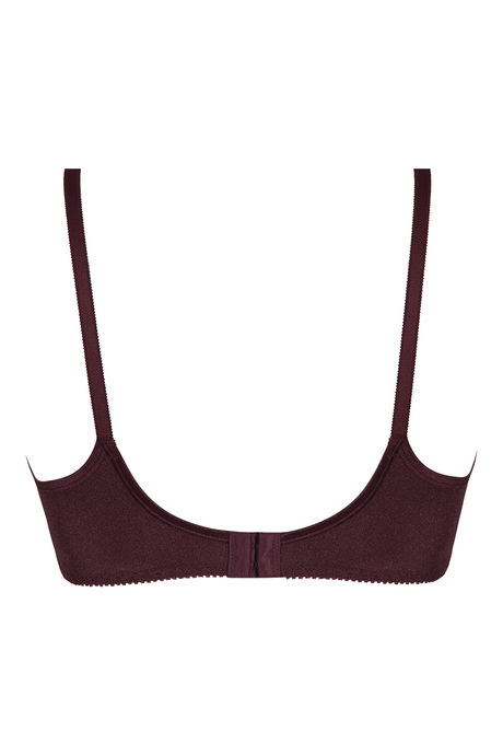 Triumph Midnight Magic Smooth Non Padded Wirefree Bra-Maroon — image 2