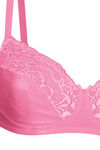 Triumph Lace Section Non Padded Wirefree Bra - Pink — thumbnail 3