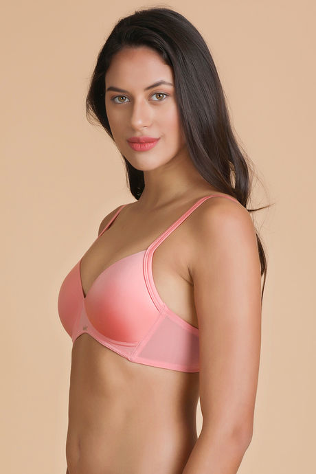 

Jockey Ultra Smooth Microfiber Padded Non Wired Bra Peach, Pinks