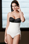 Zivame Thermo Slim Braless Tummy Shaping Bodysuit-White — thumbnail 4