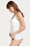 Zivame Seamless Maternity Camisole- White — thumbnail 2