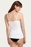 Zivame Seamless Maternity Camisole- White — thumbnail 4