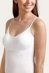 Zivame Seamless Maternity Camisole- White — thumbnail 5
