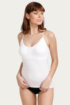 Zivame Seamless Maternity Camisole- White — thumbnail 6