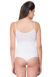 Zivame Smoothening Control No Leg Bodysuit With Bust - White — thumbnail 2