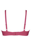 Triumph Underwired Seamless Cotton T Shirt Bra-Wine — thumbnail 2