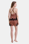 Mysthelle Silk & Satin Loungewear Set - Bronze — thumbnail 2