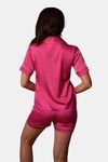 Mysthelle Silk & Satin Loungewear Set - Pink — thumbnail 2