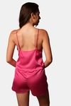 Mysthelle Silk & Satin Loungewear Set - Pink — thumbnail 2