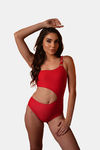 Mysthelle Quick Drying Maillot - Cherry — thumbnail 1