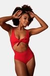 Mysthelle Quick Drying Maillot - Cherry — thumbnail 4