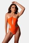 Mysthelle Quick Drying Maillot - Orange — thumbnail 4