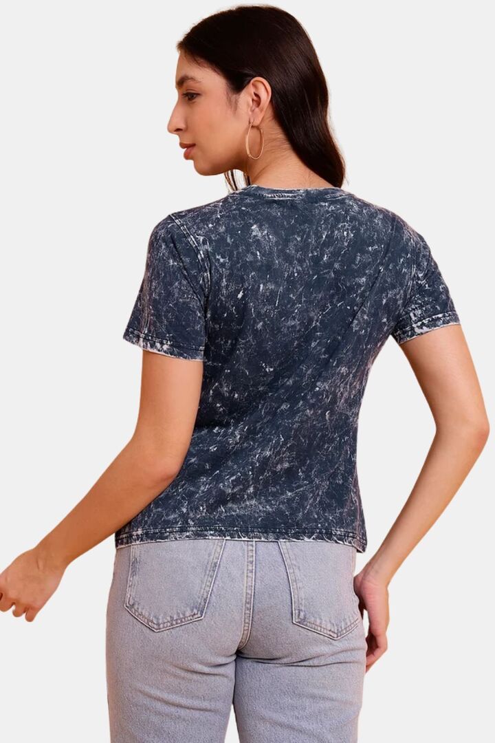 Sands of India Indigo Everyday T-Shirt With Pocket - Blue — image 2